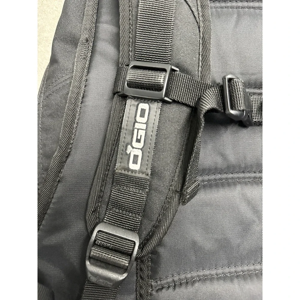OGIO Windows Vista Backpack Black Laptop Bag Tech Specs Y2K Promo Rare